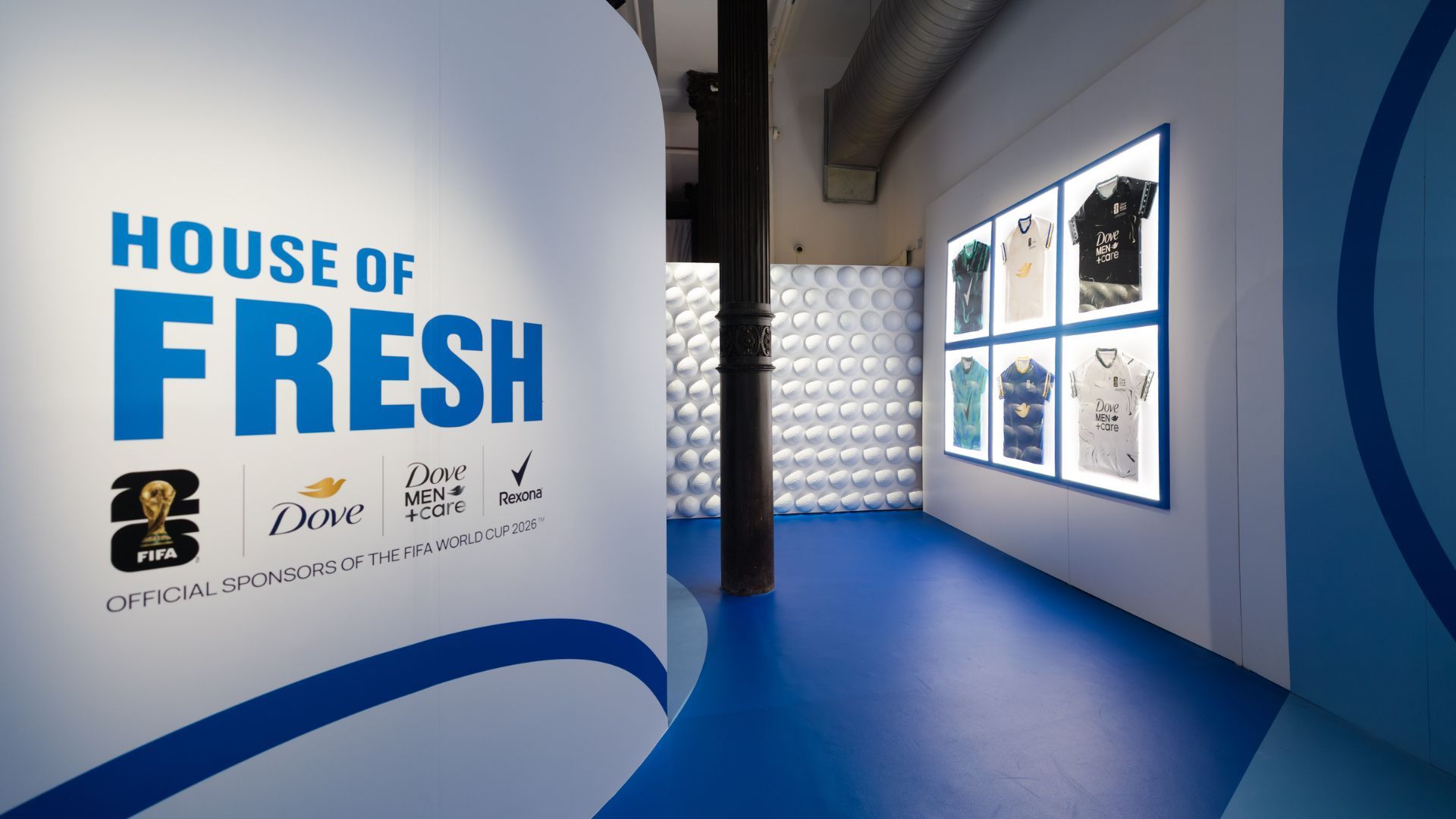 งาน House of Fresh จัดโดยแบรนด์ Dove, Rexona และ Dove Men+Care ในงานฟุตบอลโลกปี 2026™