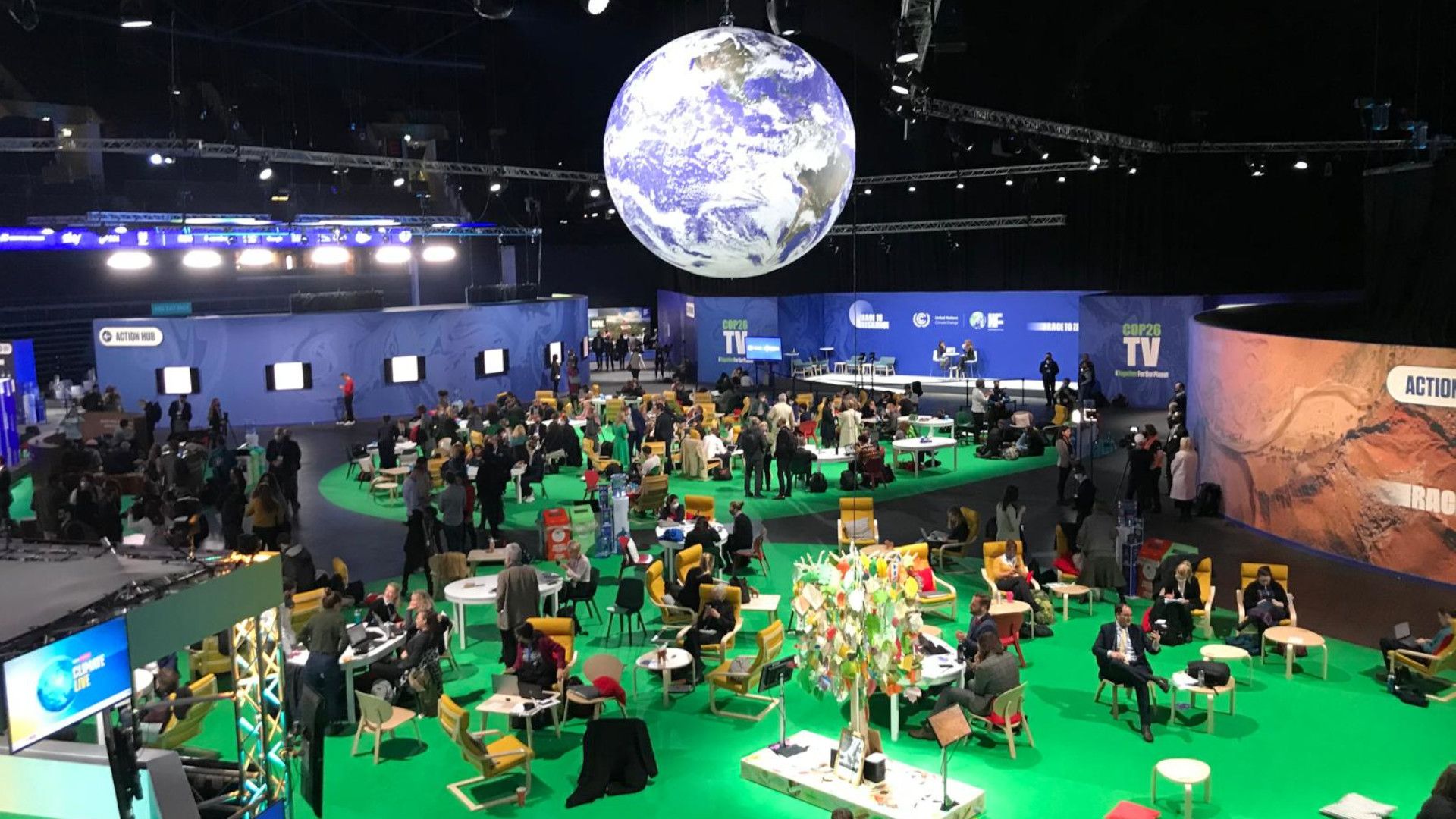 ที่ประชุมในหัวข้อการเปลี่ยนแปลงสภาพอากาศของสหประชาชาติ